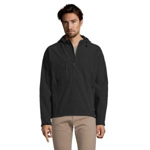 REPLAY MUŠKA SOFTSHELL JAKNA S KAPULJAČOM