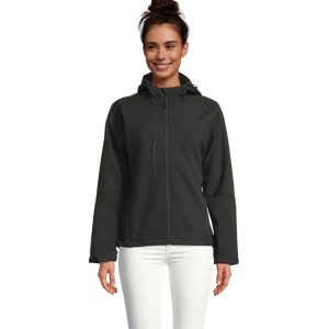 REPLAY ŽENSKA SOFTSHELL JAKNA S KAPULJAČOM