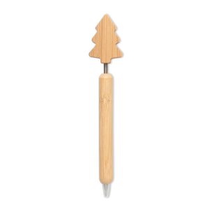 Bamboo Christmas tree ball pen CX1580