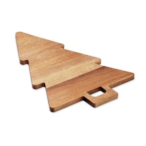 Acacia serving board Xmas tree CX1593
