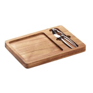 Acacia nut cracker set MO2627