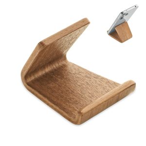 Walnut wood phone stand MO3128