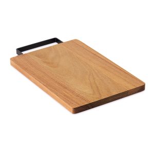 Acacia board with steel handle MO3165