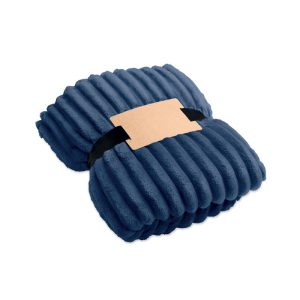 RPET fleece striped blanket MO3184