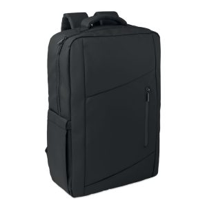 15" PU RPET laptop backpack MO3208