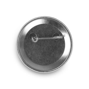Button P'IN 6. Button P'IN 6. Okrugli bedž sa iglom 73125