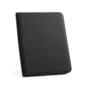 EMERGE FOLDER II. 300 D recikliranog poliestera (100% rPET) A4 mapa s patentnim zatvaračem 93579A