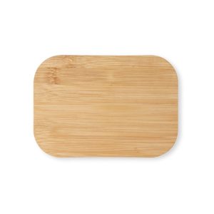 SHINO. Kutija za ručak. Kutija za ručak od nehrđajućeg čelika s poklopcem od bambusa 800 mL