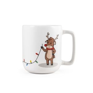 REINDEER. Šalica s božićnim printom 330 mL