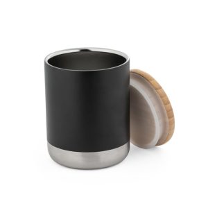 NORRE TUMBLER. Dvoslojna vakuumska čaša od nehrđajućeg čelika (36% reciklirano) s poklopcem 370 mL