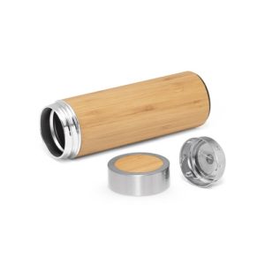 NATUREL. Termo boca od bambusa i nehrđajućeg čelika (90% reciklirano) 430 mL