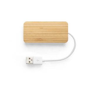 MOSER. HUB s 2 USB-A i 1 USB-C priključkom od bambusa