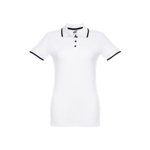 THC ROME WOMEN WH. Ženska slim polo majica