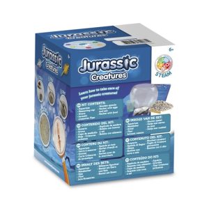 Jurassic Pets Kit II. Edukativna igra isporučuje se s poklon vrećicom od kraft papira (115 g/m²), izrađen od FSC™ certificiranog materijala i drugih kontroliranih materijala
