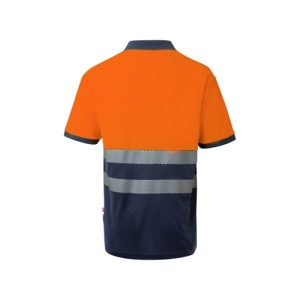 VL ACHELOUS. Dvobojna piqué polo majica (150g/m²) s kratkim rukavima, od pamuka (55%) i poliestera (45%)