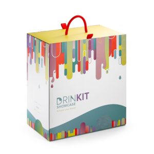 DRINKIT SHOWCASE. Personalizirana izložbena kutija za pribor za piće